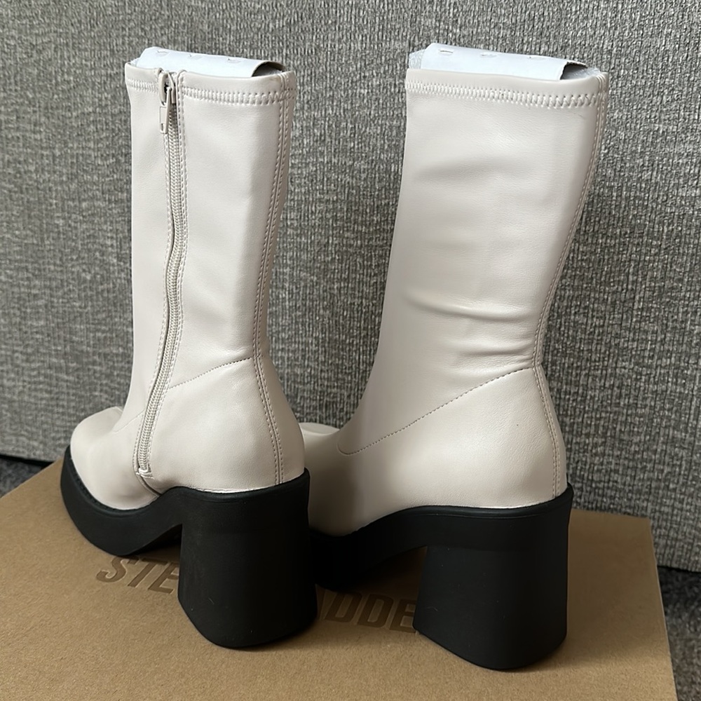 Steve Madden Klayton Bone Boots size 7.5 - Picture 2 of 4